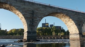 Stone Arch Bridge Framing Historic Guthrie Stock Footage Video (100% Royalty-free) 1061692450 | Shutterstock