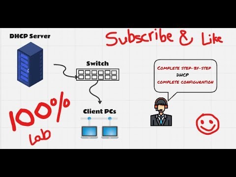 How to configure a DHCP server | Complete DHCP configuration --- ‪@TechSevak2.0‬