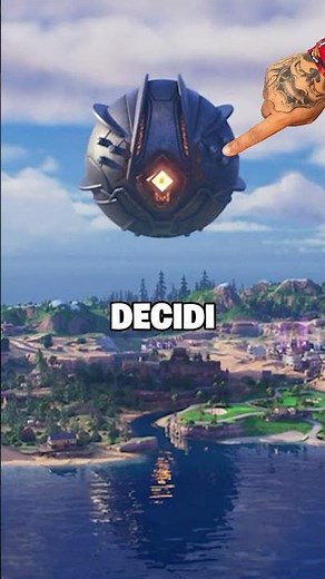 I went all the way to the giant spaceship in Fortnite! 😂