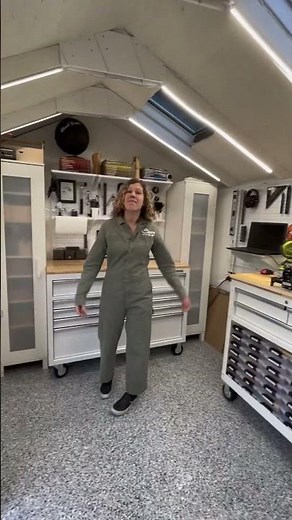 Workshop from begin to end #workshop #shoporganization #onefinity #epoxyfloors #beforeandafter #diy