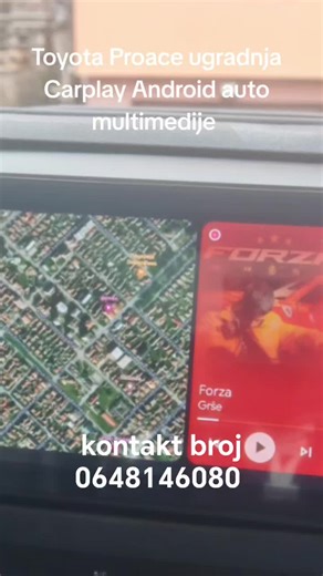 Prodaja auto ozvucenja on Instagram: "Toyota Proace (Citroen Jumpy) ugradnja Carplay Android auto multimedije Android OS multimedija Navigacija USB Bluetooth wifi Carplay Android auto podržava komande na volanu HD rezolucija ekrana YouTube Playstore Mp4 video zapis preko usb porta kontakt broj na 0648146080 Zapratite nas na Tiktoku prodaja auto ozvučenja"