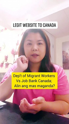 28K views · 504 reactions | Legit website to Canada  Department of Migrant workers vs Job bank Canada | Saan mas magandang mag-apply? #PinoyInCanada #pinoyreels #reelsfb #canadajobs #pinoyvlog #workincanada #filcan #fypシ゚ #filipino #pinoy #canada #fyp #afallafambam #buhaycanada | The Afalla FamBam In Canada | Facebook