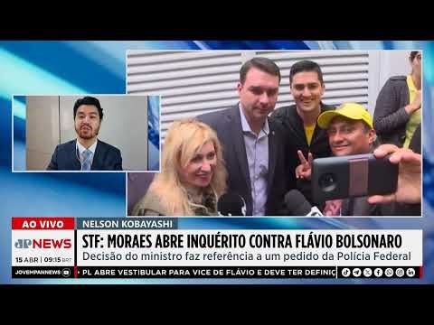 Moraes abre inquérito contra Flávio Bolsonaro por post contra Lula