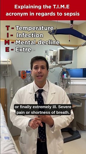 Know the Signs of Sepsis: Remember T.I.M.E.