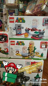 481 reactions · 219 shares | Super Mario interactive Lego sets have just arrived!!⭐ Take your Lego building to the next level with these sets that include a Mario that talks, earns coins and makes sound effects all while playing a real life Super Mario challenge!! Check out the video below by clicking the link to see how they work!! https://youtu.be/lw9tVBilsrQ | Learning Express of Omaha | Facebook