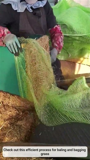 Grass Baling and Bagging