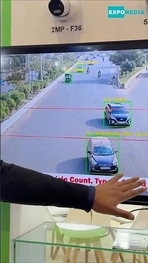 Traffic Cameras Just Got Super Smart. #ifsecindia2025 #trending