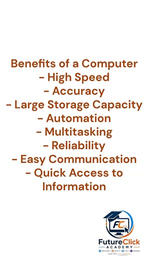 20 Benefits / Uses of Computer 💻 | Advantages of Computer | Computer Basics #Shorts