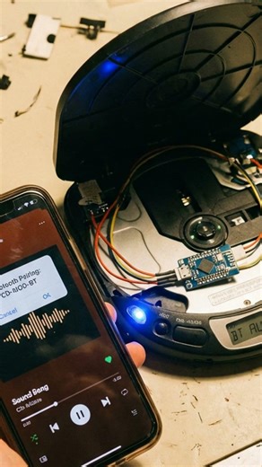 🎵 古いCDプレーヤーがBluetooth化!? レトロとモダンの融合