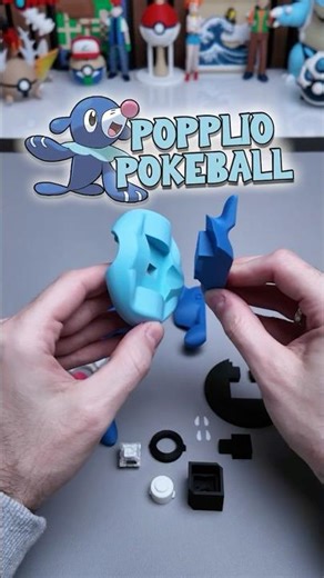 180/365 - Alola’s Sea Lion Starter gets a Pokeball! 🌊 | 3D-Printed Showcase