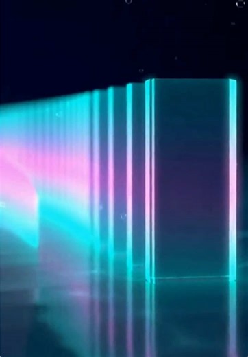 Ethereal crystal chain. Mesmeric crystal flow. Silent crystal collapse. #crystalpulselab #dominoart #motionart #galaxyvisual #aiart