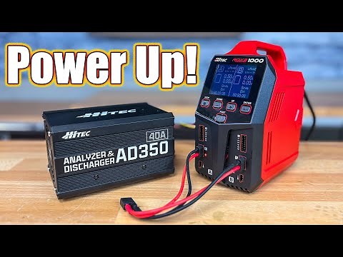 High-Power RC Battery Charger! Hitec RDX2 1000 Overview