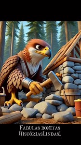 2.8M views · 95K reactions | O gavião fez uma casa de pedra, e o joão de barro também | Fabulas Bonitas | Facebook