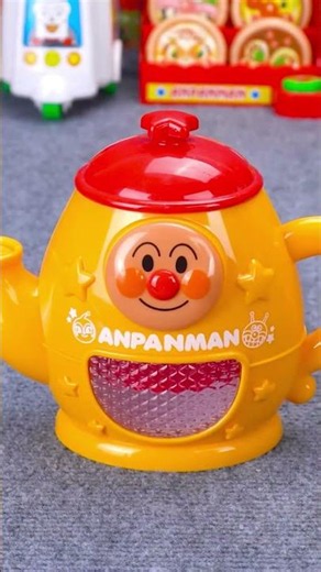 JOYPALETTE Anpanman Gets Hot Water. Sparkling Talking Electric Kettle #asmr #anpanman #toy