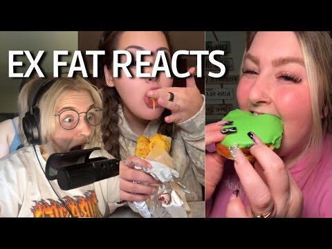 What I Eat In A Day As A Fat Person Part 2 | Ex-Fat Reacts | TikTok Compilation