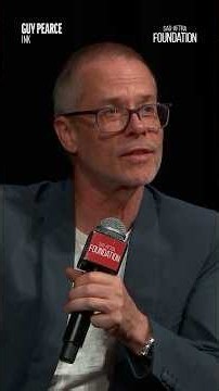 Guy Pearce on His Rule #1 for Actors: Learn Your Lines