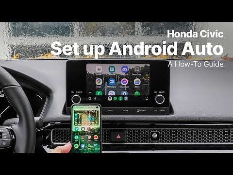How to Connect to Wired Android Auto | Civic | Honda Guide