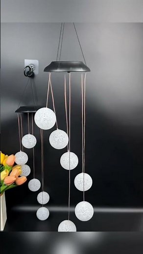 💡 Color Changing Led Mobile Ball Lights Garden Patio Solar Light Set 🔥 || #twrvoice #shortsfeed ||