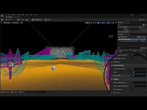 Landscape LOD System in UE5
