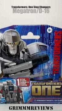 One Step Changers Are...Odd #transformers #megatron #toys