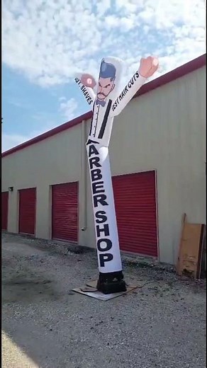 💈 Boost Your Barber Shop Visibility with the 18ft Air Dancer!
