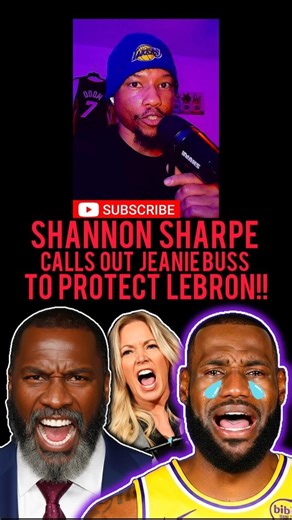 #ShannonSharpe DEFENDS #LeBronJames & DISSES #JeanieBuss 🤬😤