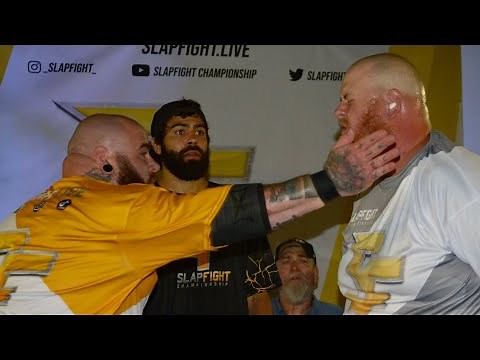 'Frank the Tank' vs 'Highlander' II - SlapFIGHT People's Championship