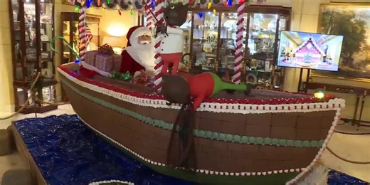WATCH: See the full Broadmoor gingerbread creation!