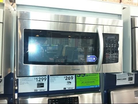 Samsung (SMH1713S) Stainless Steel Over The Range Microwave Review