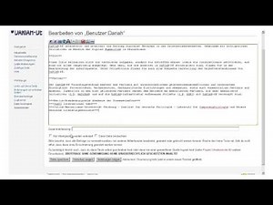 Wiki-Tutorial Teil 1: Titel und Inhaltsverzeichnis