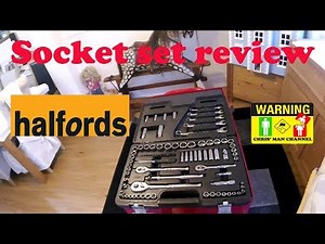 Halfords Advanced socket set review