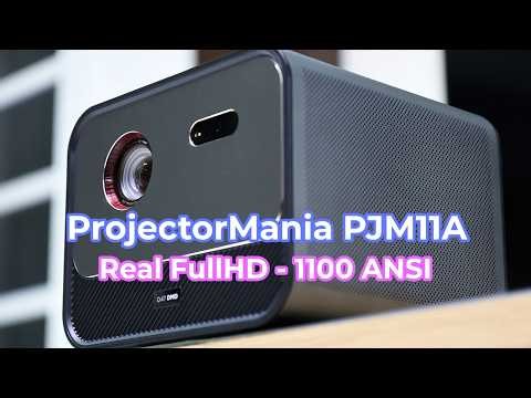 ProjectorMania PJM11A Real FullHD Projector / 프로젝터매니아 리얼 풀HD 프로젝터 제품 설명 및 화질 테스트