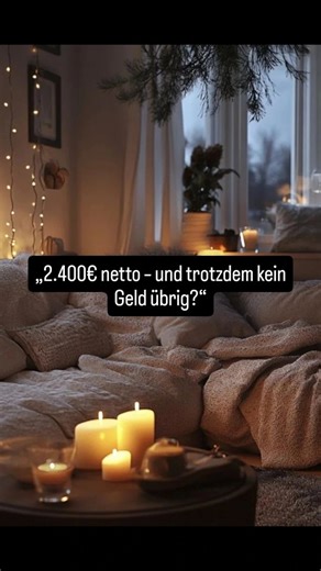 Daniela Arandt on Instagram: "2.400€ netto – und trotzdem fühlt es sich an, als bleibt NICHTS übrig. Kennst du das? Du arbeitest, gibst alles… und am Ende des Monats fragst du dich: „Wo ist mein Geld eigentlich hin?“ 📌 Weil das Leben in Deutschland für viele genau so aussieht: Internet/Handy, Streaming, Miete, Lebensmittel, Sprit, Versicherungen, Freizeit… …und zack – ein großer Teil ist weg, bevor du überhaupt gelebt hast. Und jetzt stell dir vor: Du bekommst nicht 2.400€ netto… sondern 1.800€