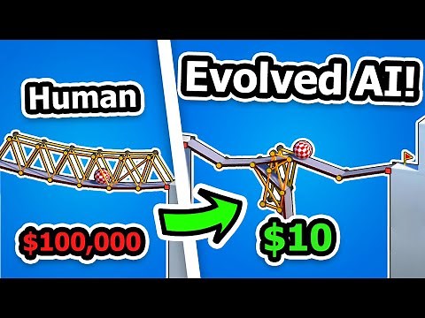 Genetic Neural Network Solves Poly Bridge Problems