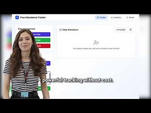 A FREE attendance tracker app for educators?!?