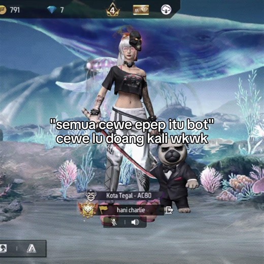ga semua cwe bot 😹