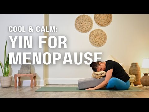 Yin Yoga for Menopause Support | Gentle Cooling Sequence to Soothe Hot Flashes & Balance Hormones