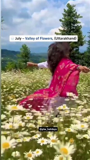 🌍 Must Visit Destinations from July to December in India | PTW Holidays