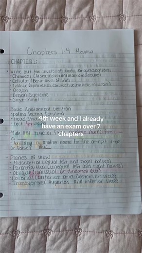 How to Study 7 Chapters in One Week for Anatomy and Physiology Exam