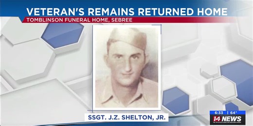 Memorial being held for Tri-State veteran after remains are returned to family in Webster Co.