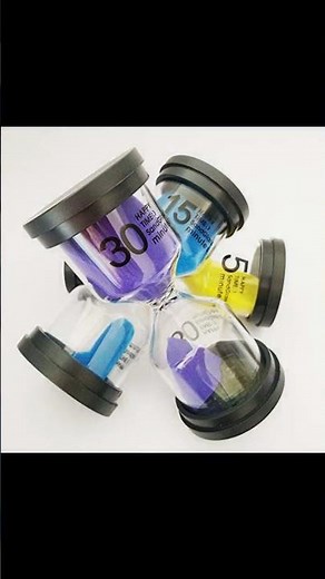 Colorful Sand Timers for Every Occasion - Fun & Functional!