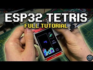 Build a DIY Tetris Game with ESP32 & ILI9341 | Arduino Project