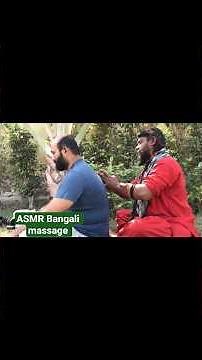 Experienced And Healthy ASMR Head Back & Hand massage with Bangali Baba massage tecnic|ASMR massage|