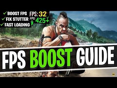 FAR CRY 3 - How to BOOST FPS, FIX STUTTER AND LAG