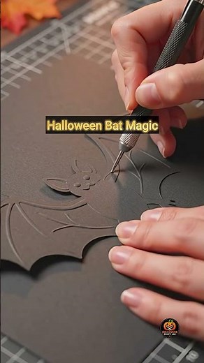 DIY Cardboard Bat 🦇 Easy Handmade Halloween Decoration