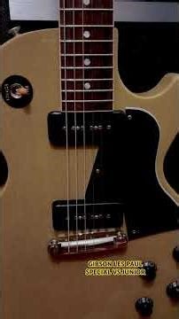 GIBSON LES PAUL SPECIAL VS JUNIOR