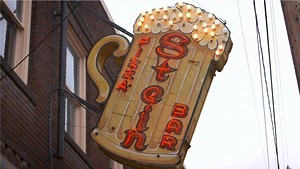 "I wish I could have one more night at the Stein Club." Today in 1947, a love connection was made at the Stein Club in Wallace, Idaho. Colleen Burns later married Harry Magnuson, a North Idaho legend who is credited with saving the town of Wallace. Every December 29, the now-dark lights of the iconic Stein Club sign are illuminated in memory of the Magnusons. Learn the story of the town of Wallace and the Magnusons in "Titans" from Idaho Experience on Idaho Public Television: https://video.idaho