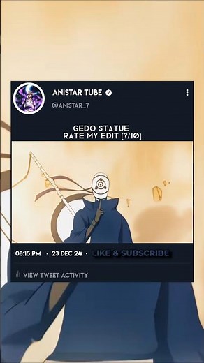 Obito Summons the Gedo Statue | Epic Moment in Naruto!