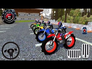 Motocross Dirt Motor Bike Racing Simulator 3D - Offroad Bike Stunt Driving - Android Gameplay #1