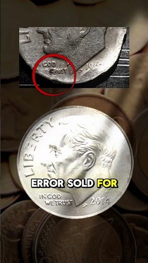 2014-P Roosevelt Dime Rim Cud Error Worth $445